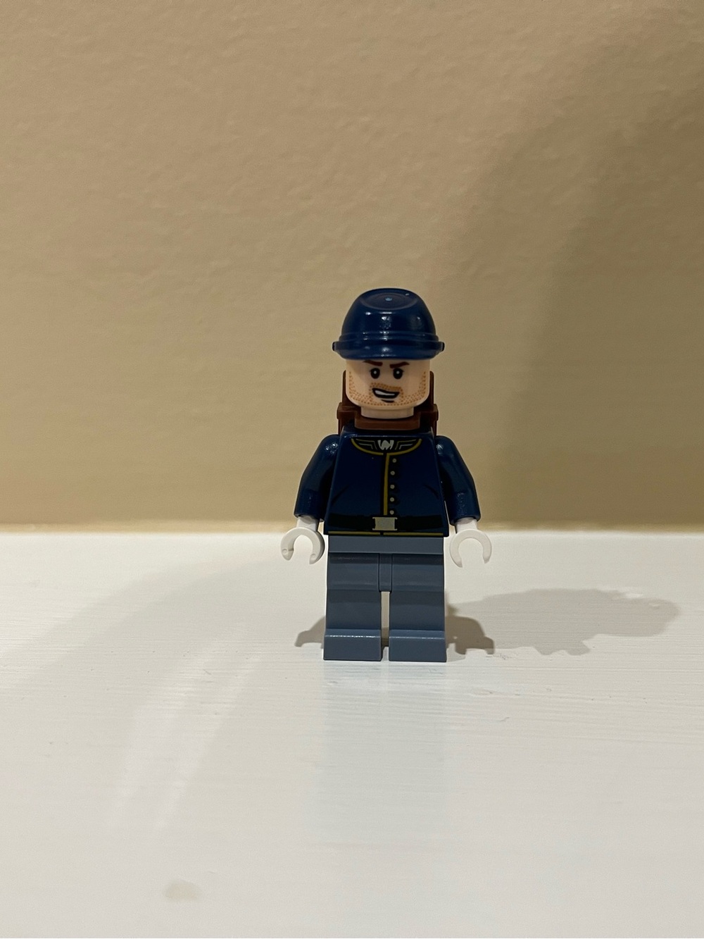 LEGO Minifigure Civil War Soldier Blue Uniform Lone Ranger Disney Mini Toy